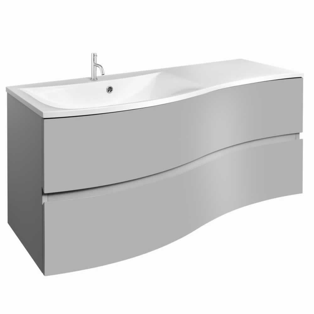 Svelte 120 Unit & Cast Mineral Marble Basin